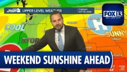 warm weekend ahead for Salt Lake City with showers next week