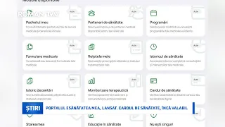 Portalul eSănătatea Mea, lansat. Cardul de sănătate, încă valabil