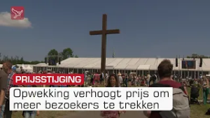 Door kaartje Opwekking fors duurder te maken hoopt organisatie op meer bezoekers | Omroep Flevoland