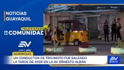Tricycle driver murdered in Huancavilca citadel | Televistazo | Ecuavisa