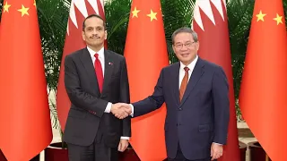 Chinese Premier Li Qiang Meets with the Prime Minister and Minister of Foreign Affairs of Qatar