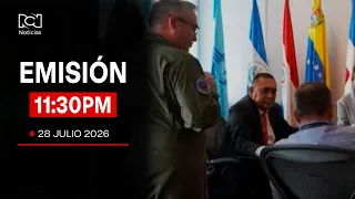 Noticias RCN 11:30 p.m. Broadcast / Tuesday, July 28, 2026