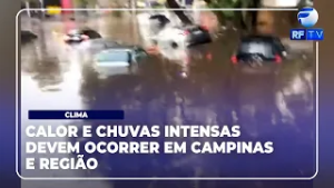 RF News - Campinas e região integram alerta do Inmet para chuvas intensas