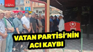 A sad loss for the Vatan Party! Bekir Taşlıtepe has passed away