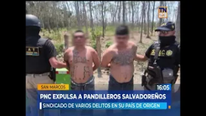 México entrega a Guatemala a dos pandilleros salvadoreños del Barrio 18