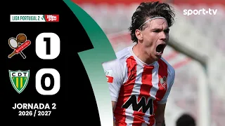 Highlights: Leixões 1-0 Tondela - Liga Portugal Meu Super | sport tv