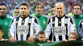 ZIDANE, RONALDO, BARTHEZ... When the LEGENDS SET THE CAULDRON ON FIRE