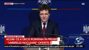 Acum: Nicușor Dan anunță dacă România va găzdui arme nucleare franceze
