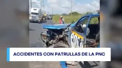 FULL VTR: PNC PATROL CARS INVOLVED IN ACCIDENTS, VOICEOVER BY ROXY