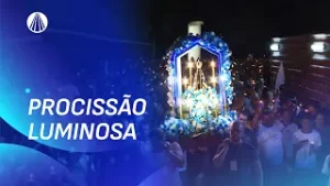Procissão Luminosa da 18ª Romaria do Terço dos Homens