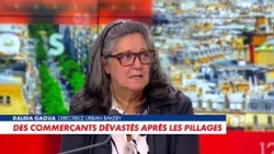 Dalida Gaoua, shop owner whose store was ransacked: "I didn't recognize the place"