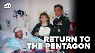 9/11 attack survivor goes back to work at the Pentagon 25 years later