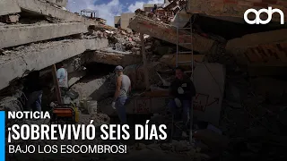 Miracle in the rubble! Boy rescued alive after 6 days under the concrete