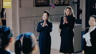 Chine - États-Unis : les Premières Dames visitent le Musée national d'art asiatique du Smithsonian