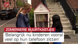 Serie buurtkastjes: Annika deelt liefde voor lezen met minibieb | Omroep Flevoland
