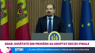 Doar jumătate dintre primării au luat decizii finale: în peste 200 de localități procesul s-a blocat