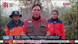 Api Mendekati Rumah Warga, Petugas Berjibaku hingga Malam