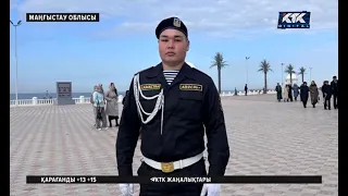 Маңғыстау: Өз күшімен жағаға жетіп аман қалған үш сарбаздың бірі — Бекет Қуандық