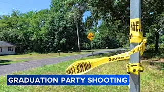 Child shot, 2 hit by vehicle after altercation breaks out at graduation party