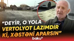 “İnsanın ayağının altı deşilə-deşilə gedir” | Sakinləri məngənəyə salan problem - Baku TV