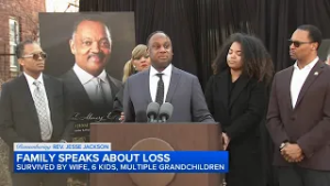 Rev. Jesse Jackson's children speakson death of civil rights icon