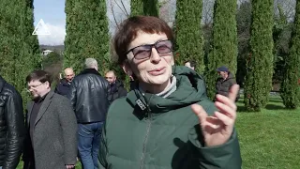 16 лет без Владислава Ардзинба. Память первого президента Абхазии почтили у мемориала в Нижней Эшере