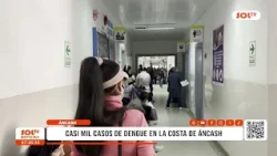 Áncash: Nearly 1,000 dengue cases on the Áncash coast