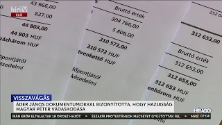 Áder János dokumentumokkal bizonyította, hogy hazugság Magyar Péter vádaskodása - HírTV