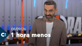 1 hora menos |  08/09/2026