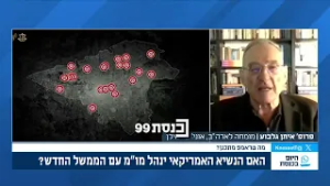 "פתאום אכפת להם להגן על המשטר הרצחני באיראן?" - פרופסור איתן גלבוע, מומחה לארה"ב