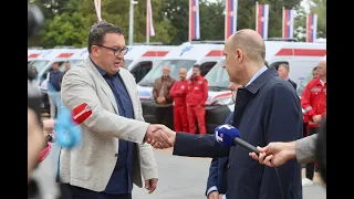 ZC Vranje dobio novo sanitetsko vozilo /RTV Vranje 24. 9. 2026./