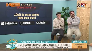 Juan Manuel y Rodrigo son los campeones de Escape Perfecto