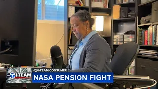 NASA retiree says pension disappeared as Illinois senator cites broader backlog concerns