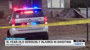 15-year-old seriously injured in Lexington shooting, police say