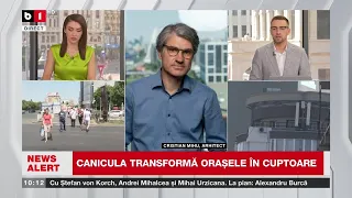 Cristian MIHU, arhitect, despre INSULA de CĂLDURĂ URBANĂ. Știri B1TV_30 iunie 2026