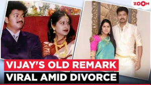 Thalapathy Vijay's old remark about wife goes VIRAL amid his Divorce filing