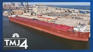 The 60 day winter rush to get massive cargo ships ready to sail the Great Lakes