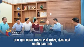 City People's Committee Chairman visits and presents gifts to the elderly