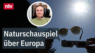 Solar Eclipse Today: Astrophysicist Explains the Celestial Spectacle | ntv