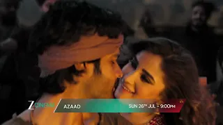 Azaad | TV Par Pehli Baar | Sun, 26th July, 9 PM | Zee Cinema