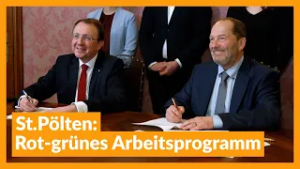 St.Pölten: Rot-grünes Arbeitsprogramm