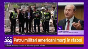 Băsescu: Aș fi extrem de reținut să mizez pe reacția unui popor după ce i-ai bombardat bine țara