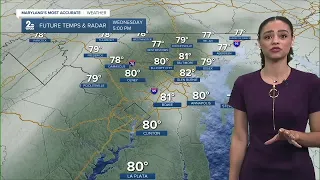 Maryland's Most Accurate: Stubborn clouds stick around Tuesday