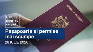 PRO TV News (8:00 PM) | MORE EXPENSIVE PASSPORTS AND DRIVER'S LICENSES | Moldova