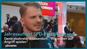 Jahresauftaktklausur des SPD-Parteivorstandes: Interview mit Generalsekretär Klüssendorf | 07.02.26