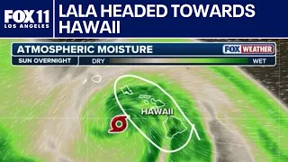 Tropical Storm Lala to slam Hawaii this weekend