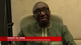 Update on crime