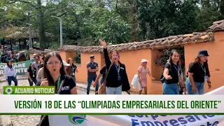 18th Edition of the "Oriente Antioqueño Corporate Olympics"