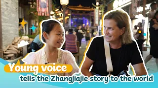 Young voice tells the Zhangjiajie story to the world