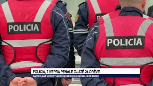 Policia, 7 vepra penale gjatë 24 orëve